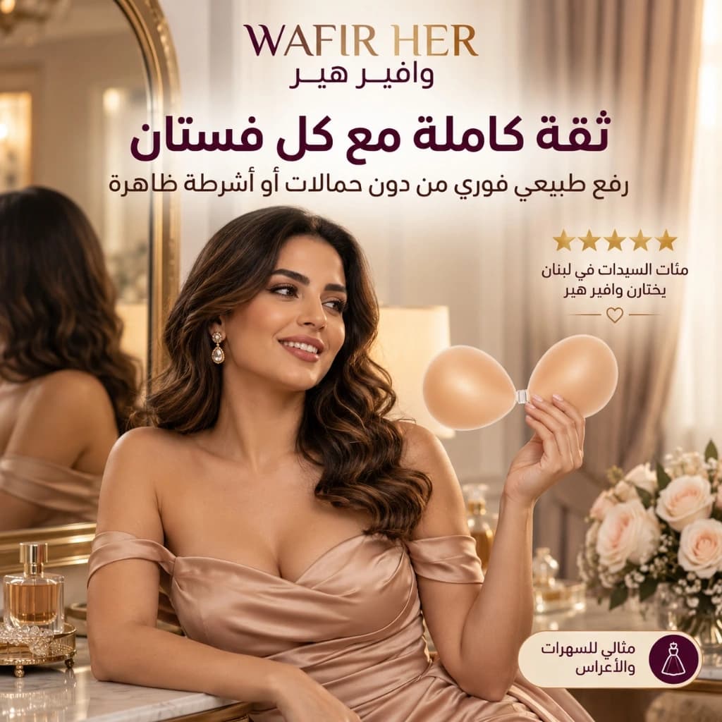 حمالات الصدر السحرية من السيليكون